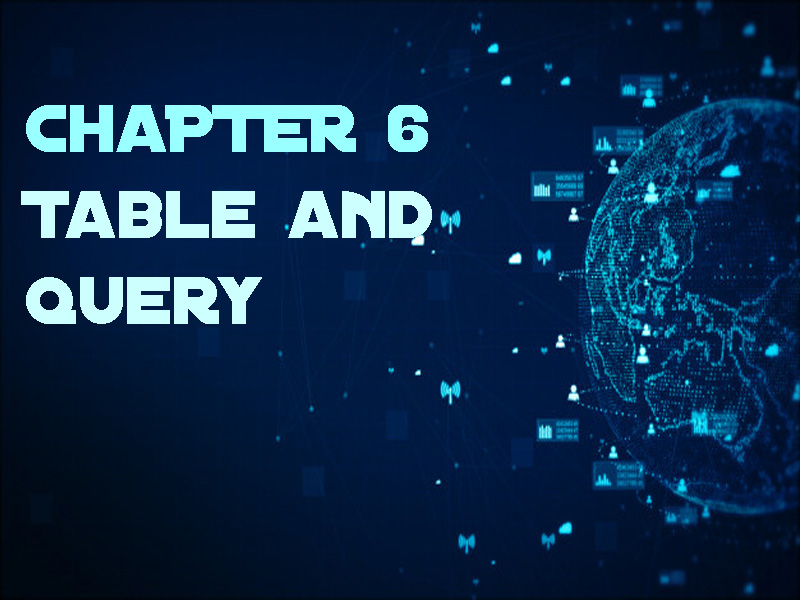 Computer Chapter 6 Class 12