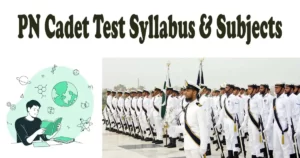 PN Cadet Test Syllabus & Subjects