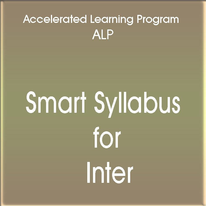 smart syllabus for inter