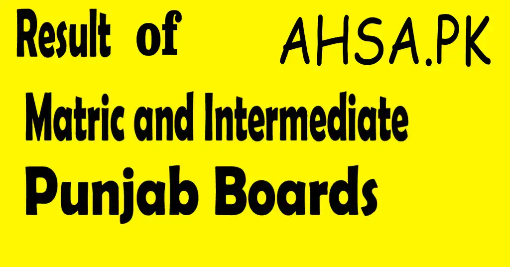Punjab Boards Result 2022
