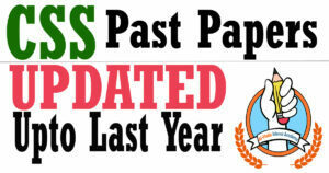 CSS past papers