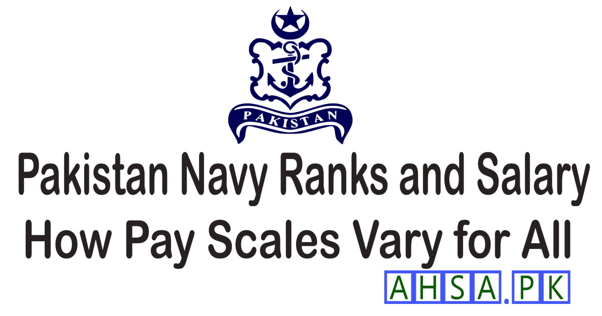 Pakistan Navy Ranks and Salary
