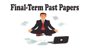 VU Final Term Past Papers Solved by Moaaz