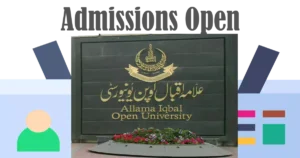 Allama Iqbal Open University, AIOU admissions