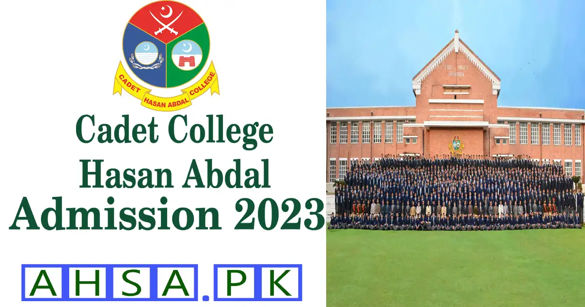 Cadet College Hasanabdal Admission 2023
