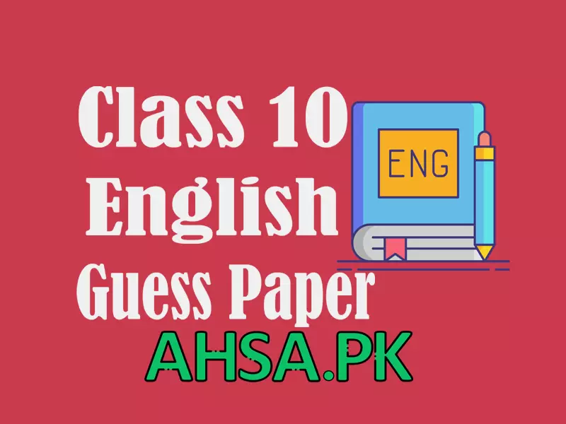 Class 10 English guess paper