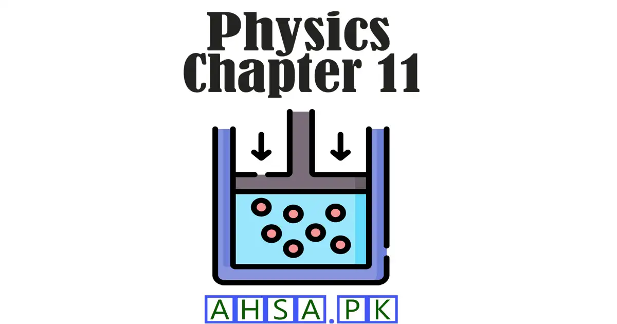Physics 1st Year Chapter 11
