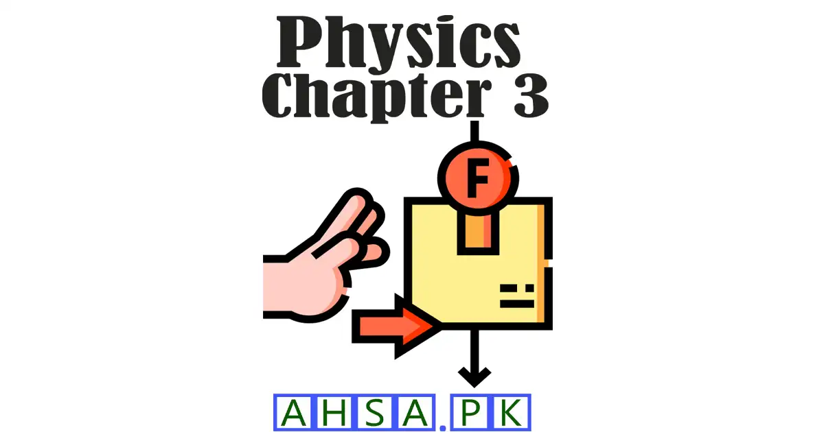 Physics 1st Year Chapter 3