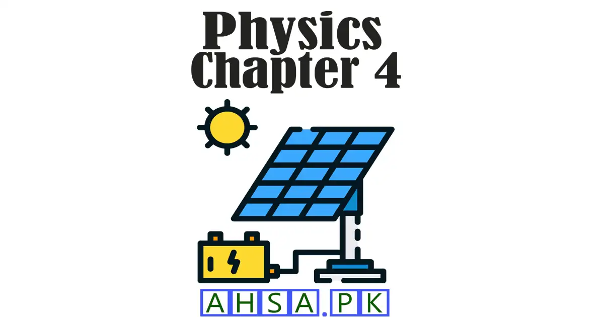 Physics 1st Year Chapter 4