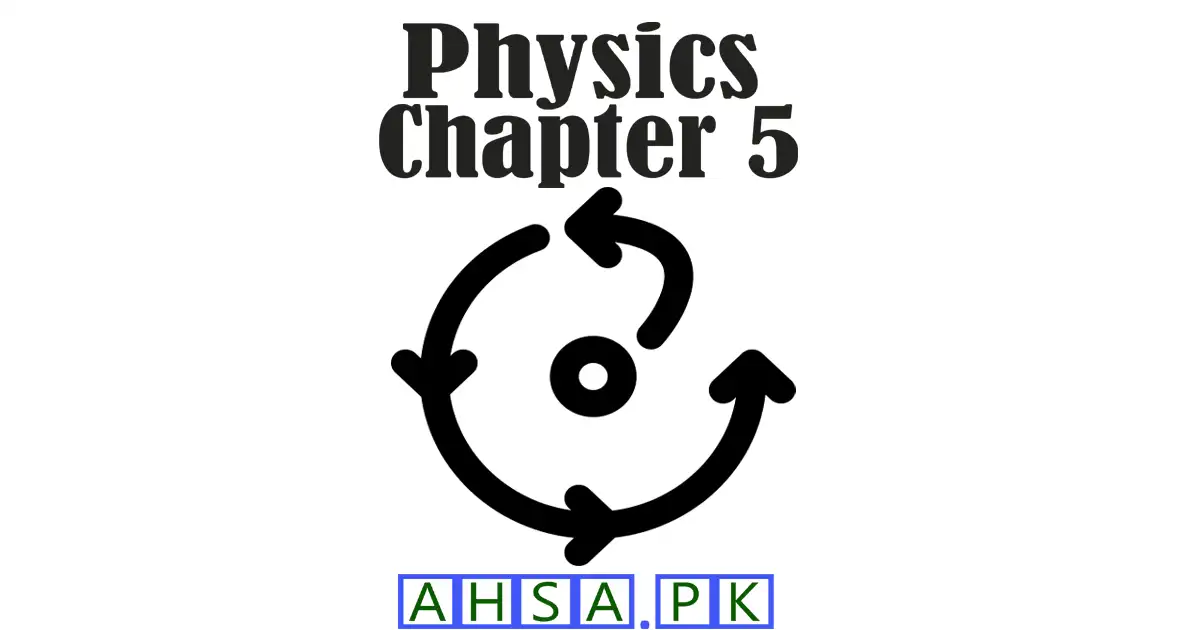 Physics 1st Year Chapter 5