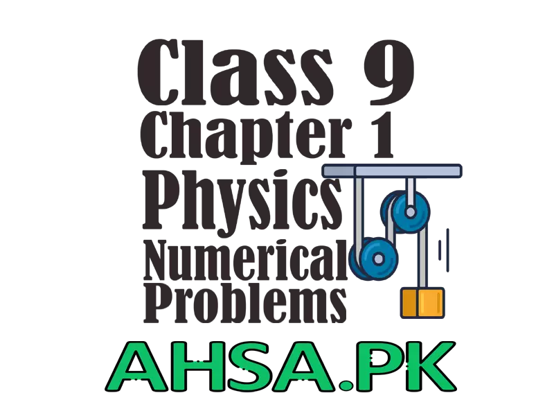 Class 9 Physics Chapter 1 Numerical Problems