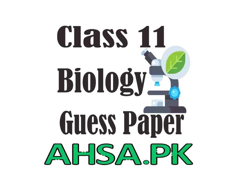 Guess paper Biology Class 11