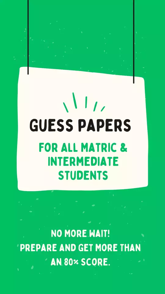 guess papers