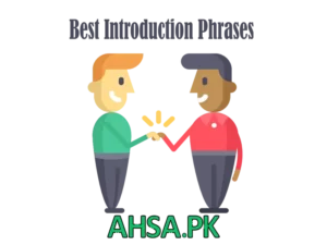 Best Introduction Phrases