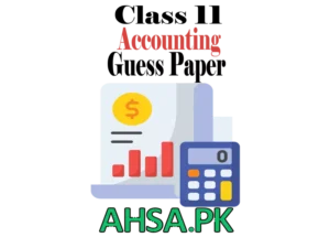 Guess paper Accounting Class 11