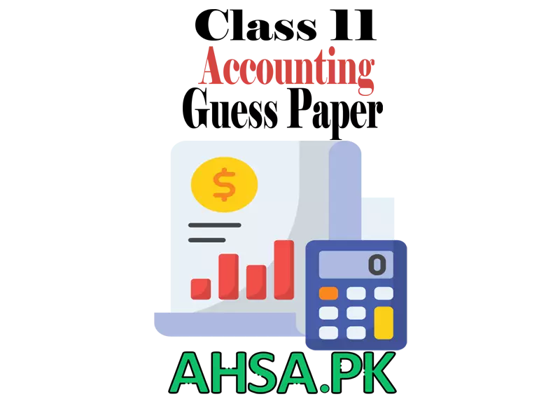 Guess paper Accounting Class 11