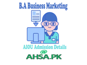 B.A Business Marketing AIOU Details