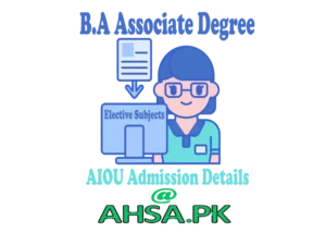 B.A Elective Subjects List AIOU