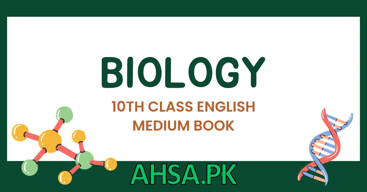 book of 10th class Biology English Medium