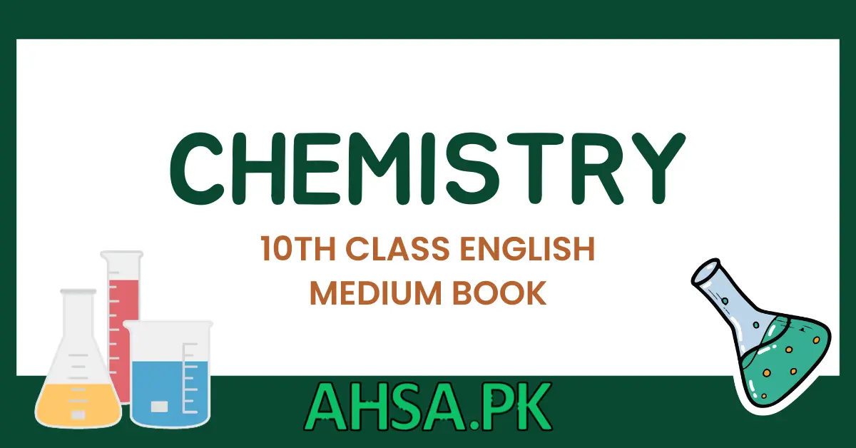 book of 10th class Chemistry English Medium