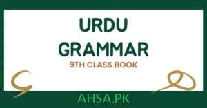 book of 9th class Urdu Grammar