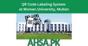 QR Code Labeling System Implemented at Women University, Multan