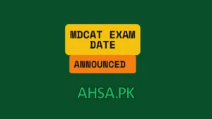 mdcat exam date