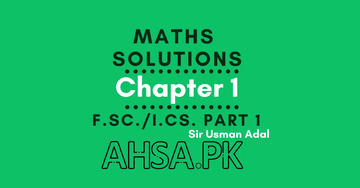 Chapter 1 Class 11 Math, in PDF