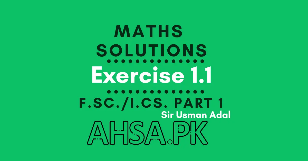 Exercise 1.1 Class 11 Math, in PDF