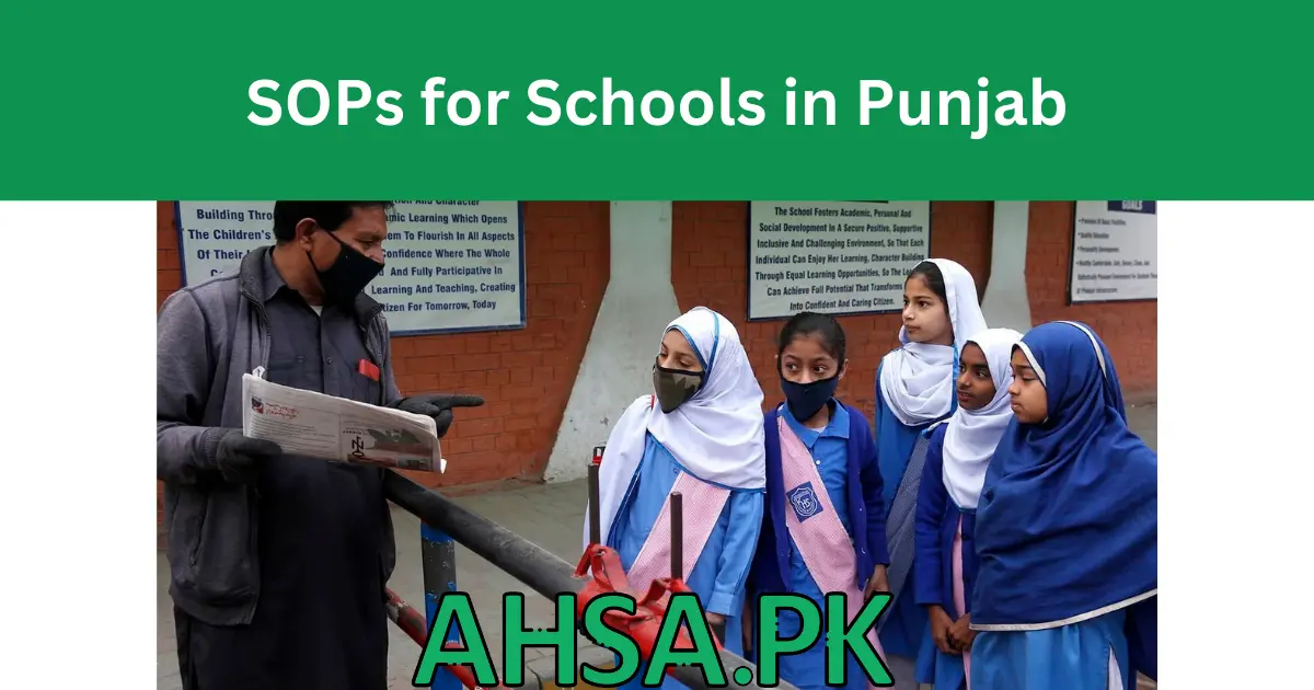 SOPs for Schools in Punjab