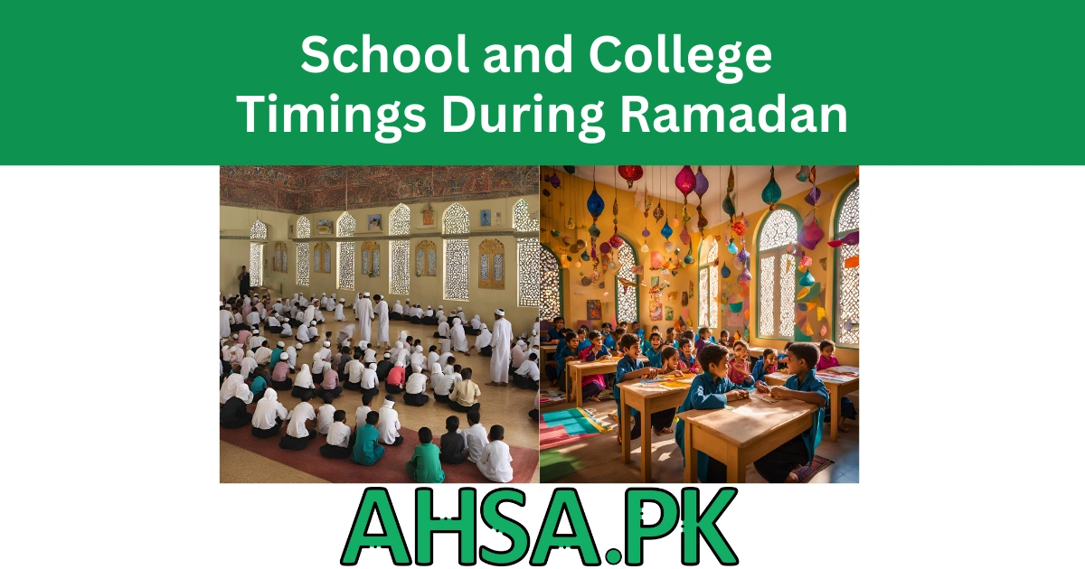 School Timings For Ramadan 2025