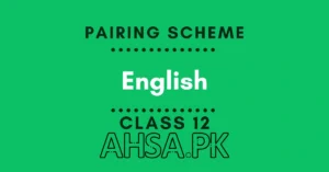 Scheme of English Class 12
