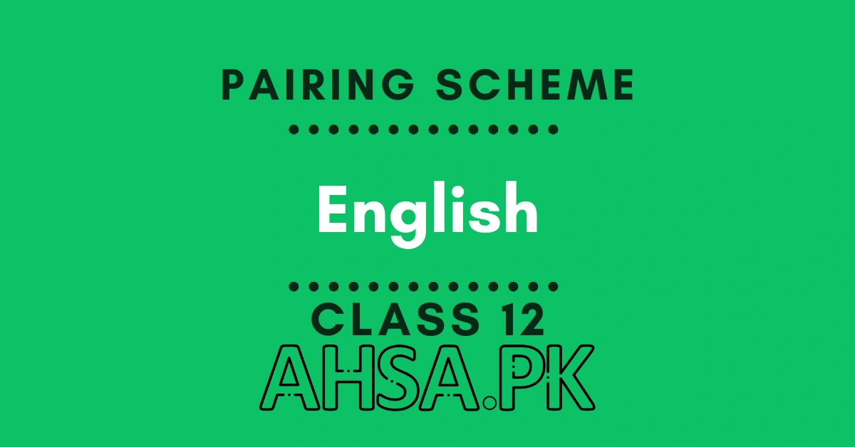 Scheme of English Class 12