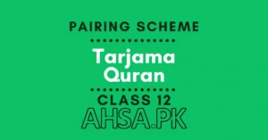 Scheme of Tarjama Class 12