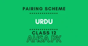 Scheme of Urdu Class 12