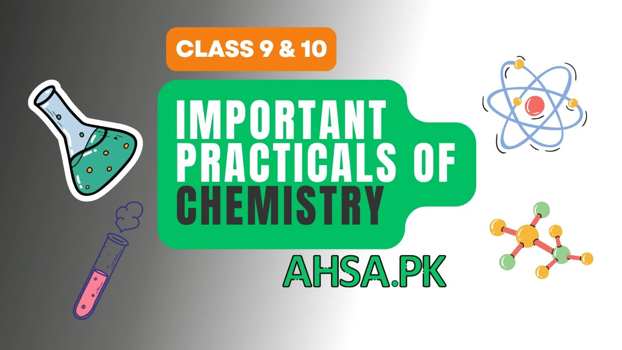 Class 10 Chemistry Important Practicals