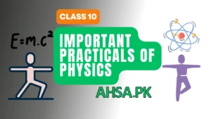 Class 10 Important Practicals of Physics