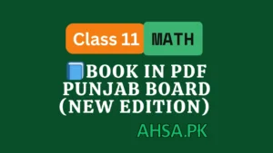 Class 11 Math Book 2025 PDF – Punjab Board (New Edition) 📘