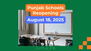 Punjab Schools Reopening Classes Resume August 18, 2025 - Latest Update