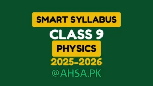 9th Class Smart Syllabus Physics - ALP 2025-2026 14 9th Class Smart Syllabus physics
