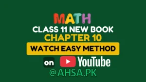 Chapter 10 Class 11 Maths