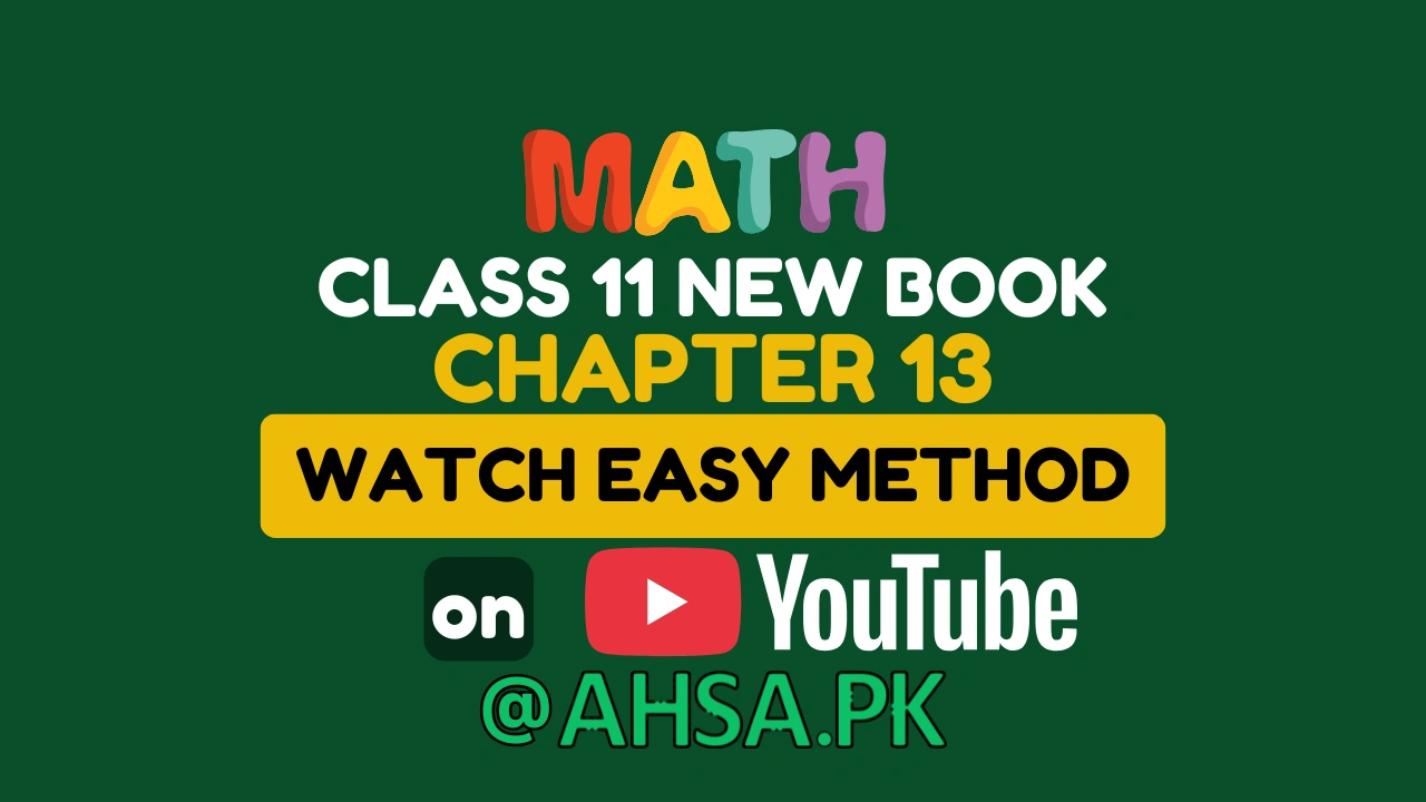 Chapter 13 Class 11 Maths