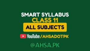 11Th Class Smart Syllabus All Subjects