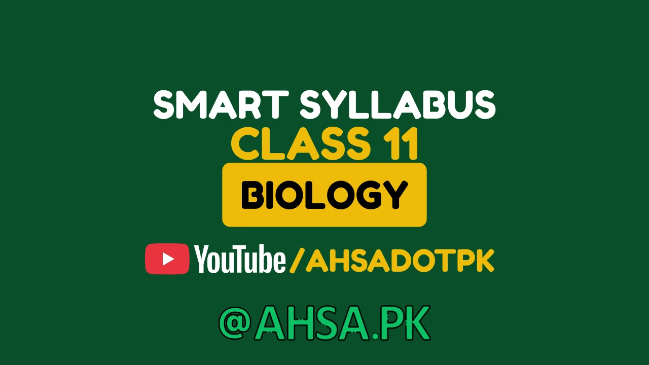 11Th Class Smart Syllabus Biology
