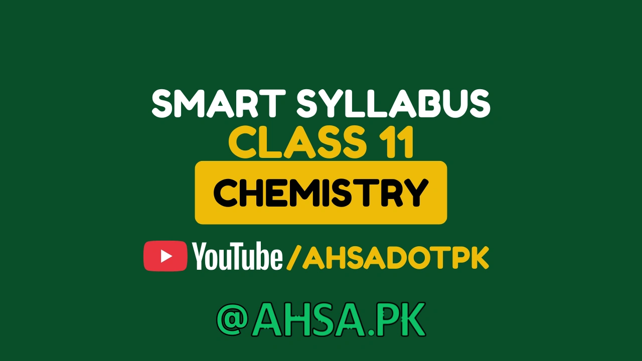 11Th Class Smart Syllabus Chemistry
