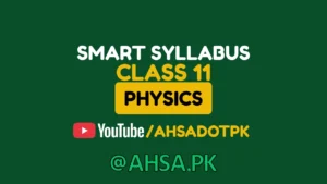 11Th Class Smart Syllabus Physics