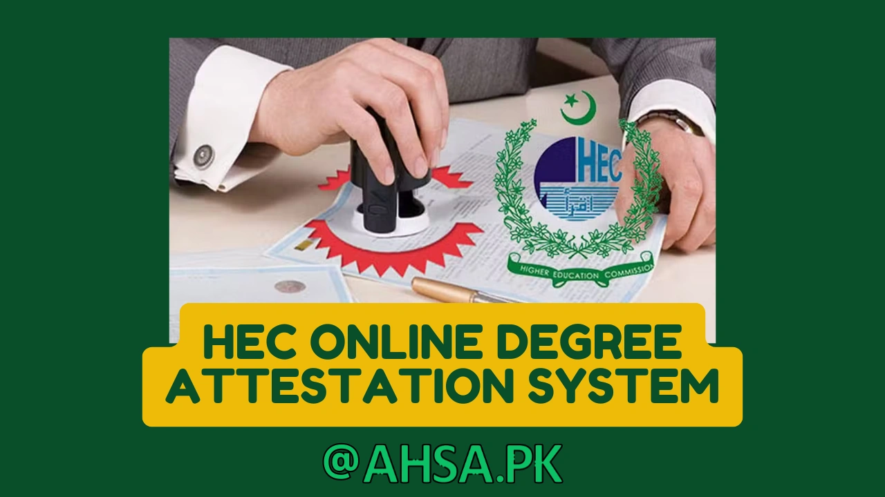 HEC Online Degree Attestation System