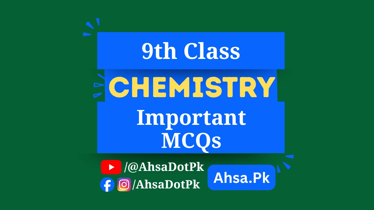 Class 9 Important Chemistry MCQs (All Chapters) – Free PDF