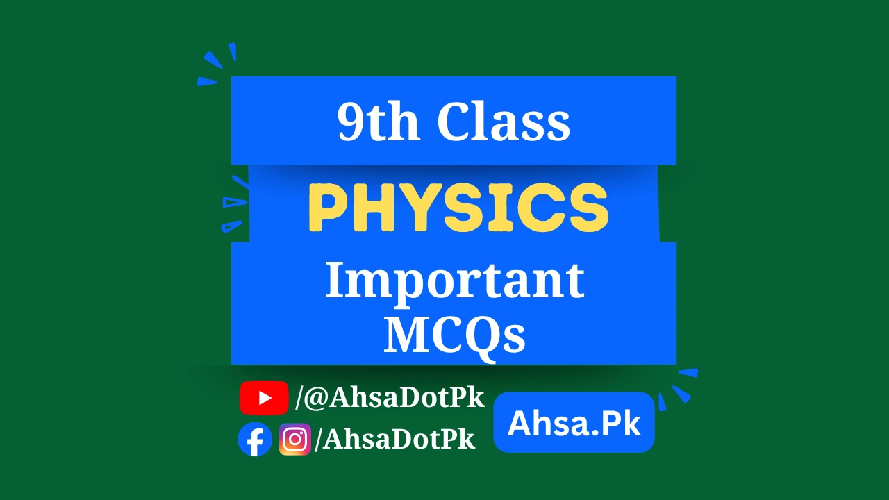 Class 9 Important Physics MCQs
